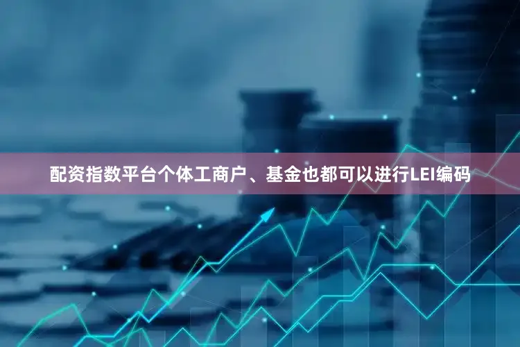 配资指数平台个体工商户、基金也都可以进行LEI编码